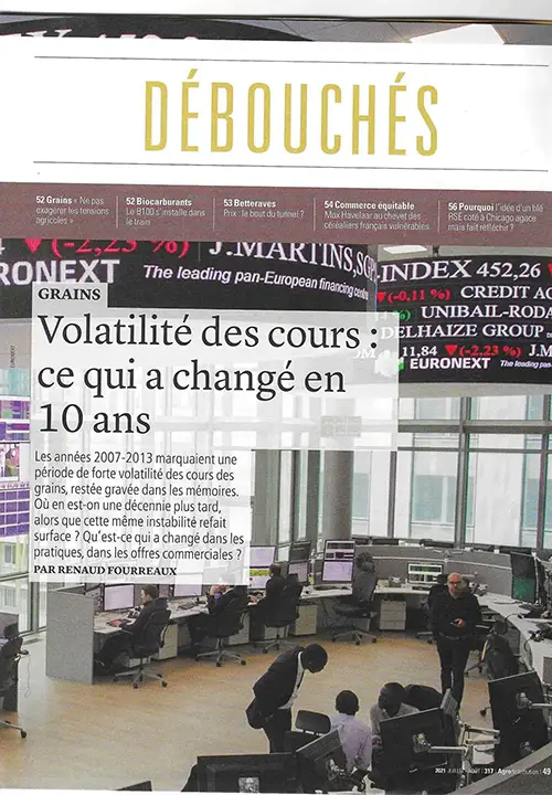 Volatilité des cours : ce qui a changé en 10 ans